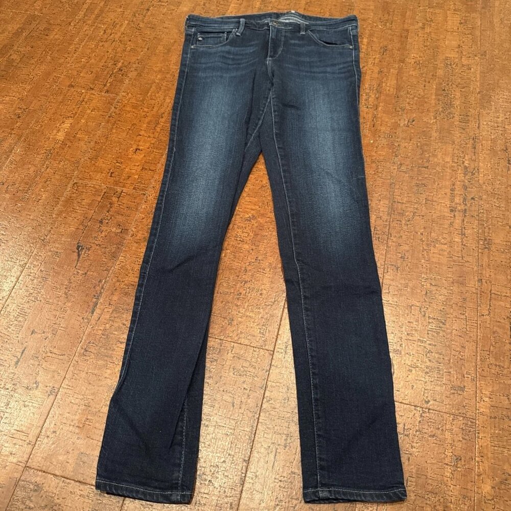 AG Adriano Goldschmied Women’s 28 Skinny Dark Wash Blue Jeans